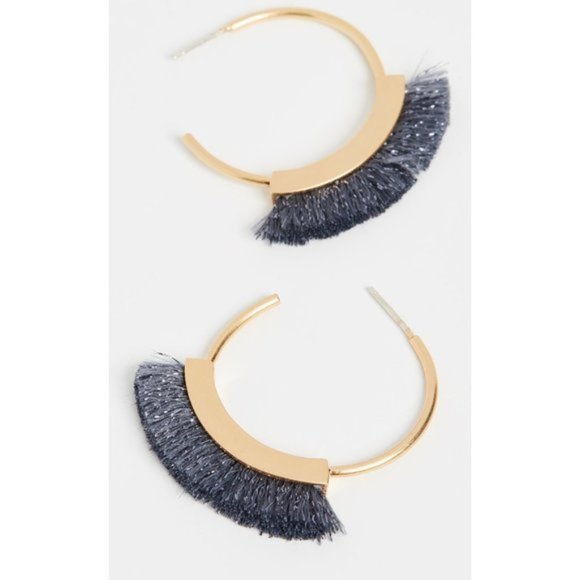 Madewell Jewelry - Madewell | NWT Fringe Hoop Earrings